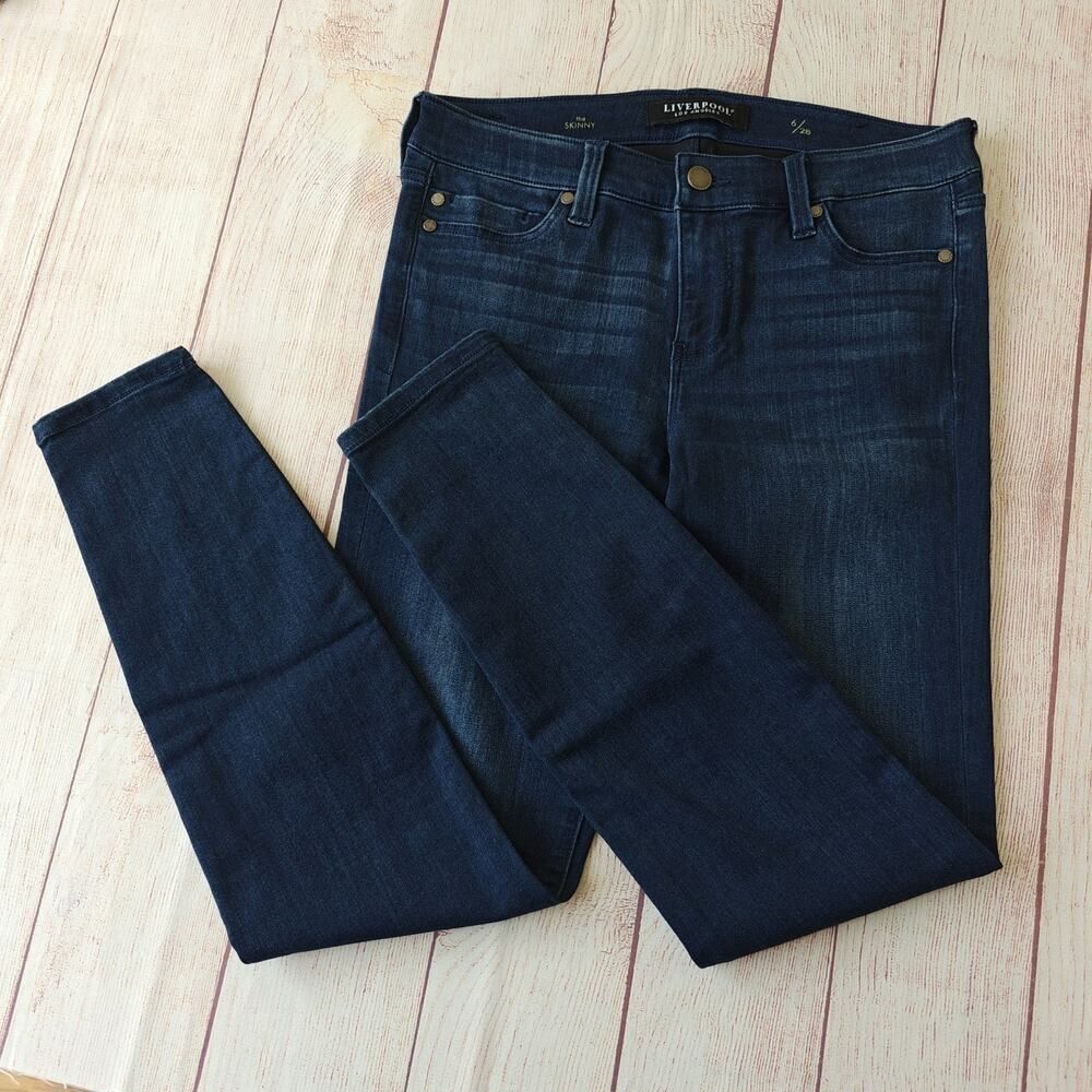 Liverpool Abby Skinny Jeans sz 6/28 style # LM2000F64 - Picture 4 of 12